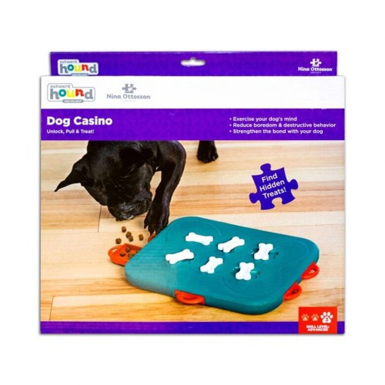 Juguete interactivo para perros color Azul y Rojo, , large image number null