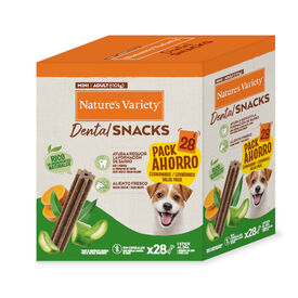 Nature's Variety Mini Adult Dental Snacks para perros
