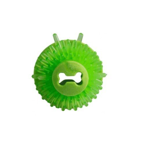 Rogz fred pelota portagolosinas verde lima para perros, , large Imagen numero 3