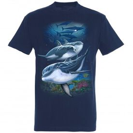 Camiseta Fiesta Delfines color Azul