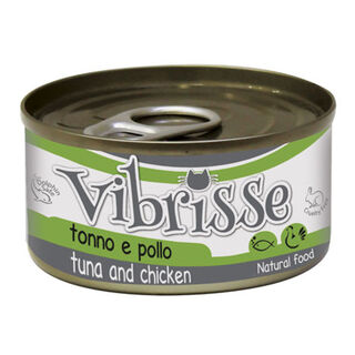 Croci Vibrisse Atún y Pollo lata para gatos