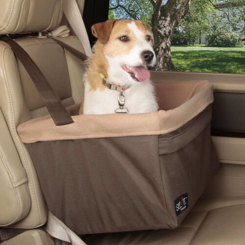 Asiento elevador de coche para mascotas color Marr&oacute;n, , large Imagen numero 7