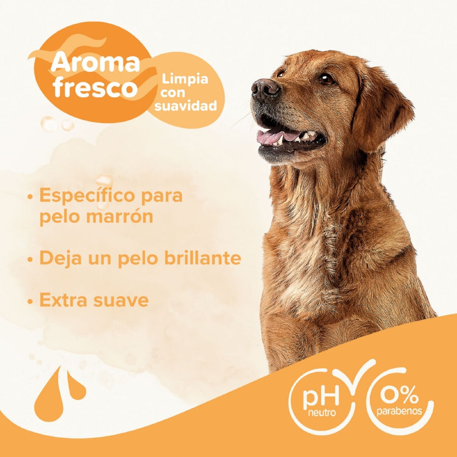 Beaphar Pelo Marr&oacute;n Champ&uacute; para perros, , large Imagen numero 3