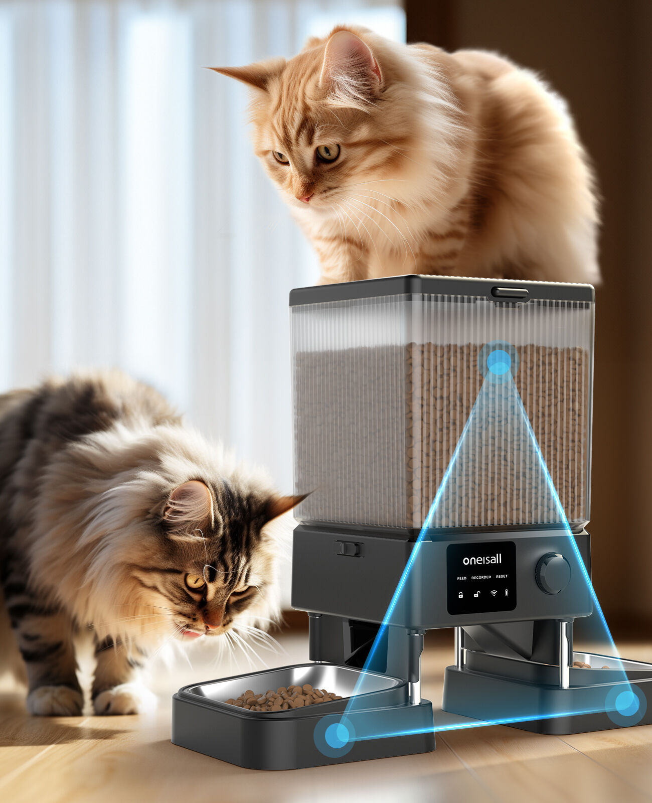 Oneisall Comedero Automático Oneisall Pro CW15008 para gatos thumbnail