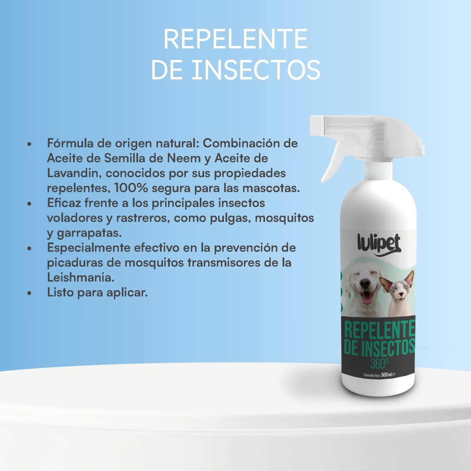 Spray Repelente de Insectos 360 &ordm;  500 ml, , large Imagen numero 5