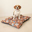 Cojín para Mascota Grande Acolchado Relleno. Color Marrón con Perritos y Estrellas Azules. 85x70x10 cm, , large indicador imagen numero 5