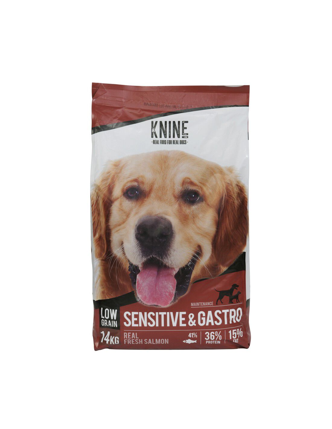 Comida para perros **KNINE Sensitive&Gastro**, salm&oacute;n, gluten free 14 kg., , large Imagen numero 1