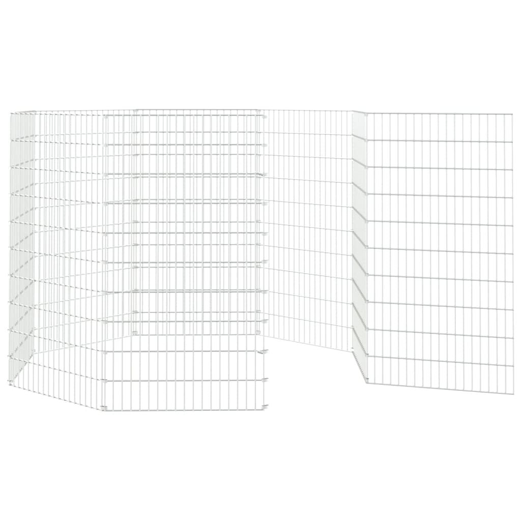 VidaXL Jaula robusta paneles para conejosy roedores thumbnail