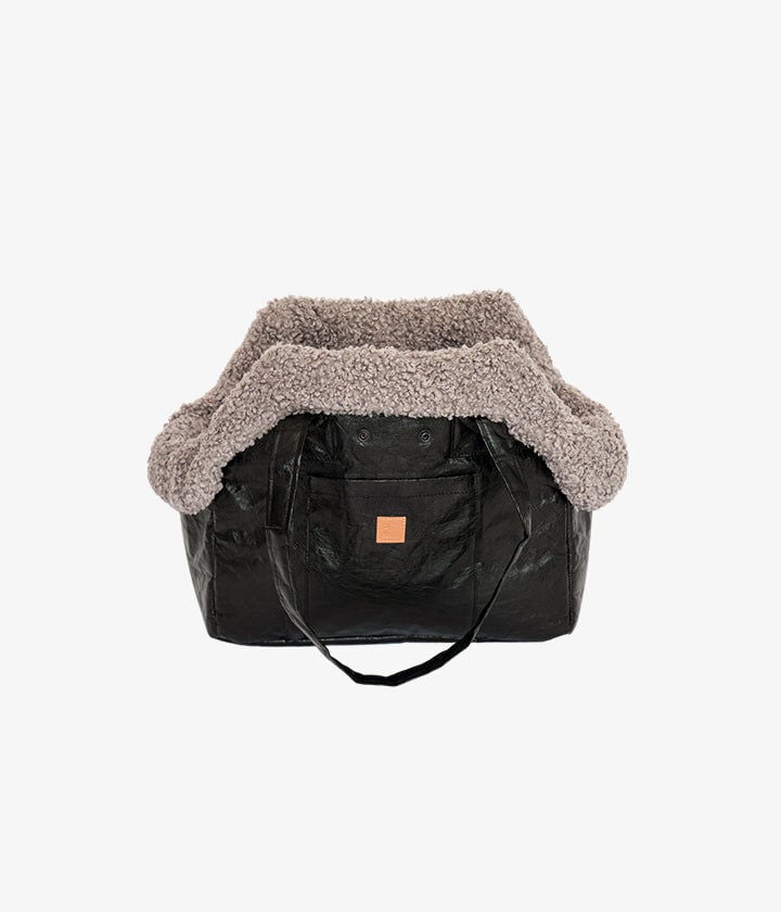 Pet and Co Bolso De Mano Papel Negro Lucky - Perros, , large Imagen numero 2