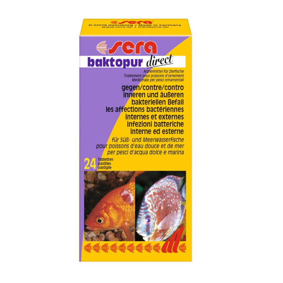 Sera Baktopur Direct acondicionador agua acuario Imagen numero 1