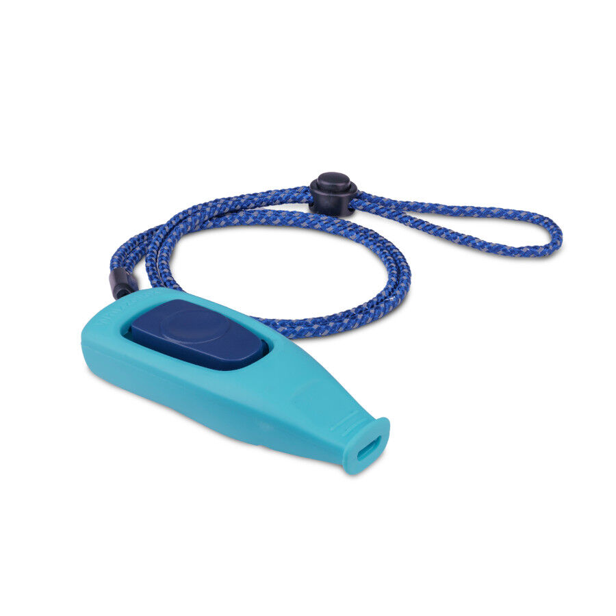 Coachi clicker con silbato de entrenamiento azul claro para perros, , large Imagen numero 1