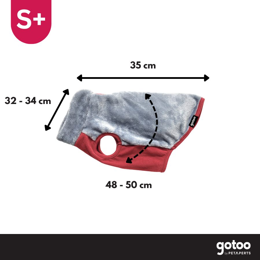 Gotoo Jersey Polar Azul para perros, , large Imagen numero 4