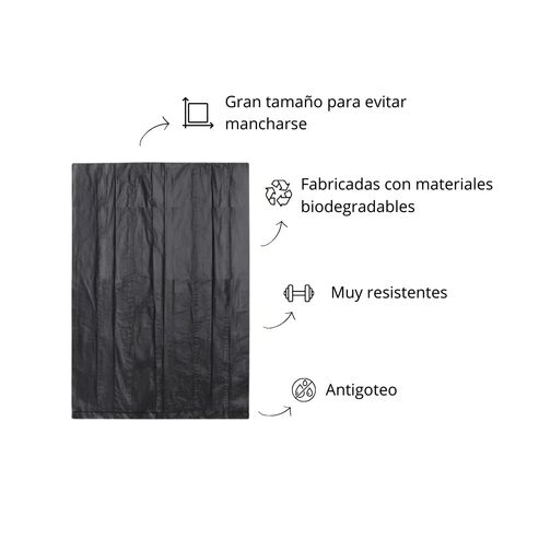 La Casa de Turr&oacute;n - Bolsas higi&eacute;nicas resistentes para perros &ndash; 15 Bolsas por rollo, tama&ntilde;o grande, resistentes, , large Imagen numero 7