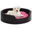 VidaXL Cama Negro y Rosa Con Coj&iacute;n para perros y gatos, , large indicador imagen numero 1