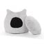 Leeby Iglú Antiestrés Gris para gatos, , large indicador imagen numero 3