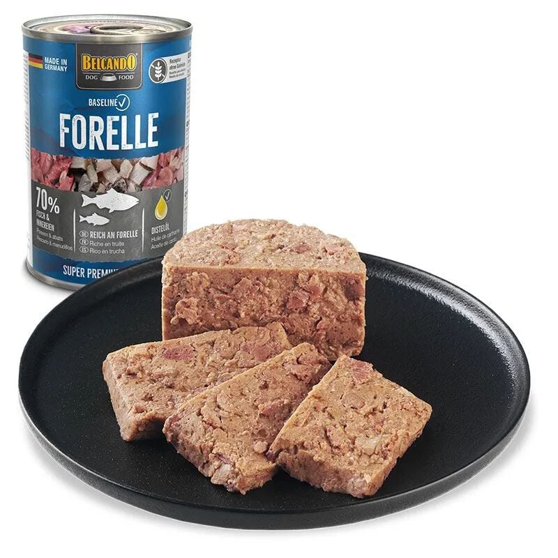Belcando Baseline Trucha Lata Premium para perros