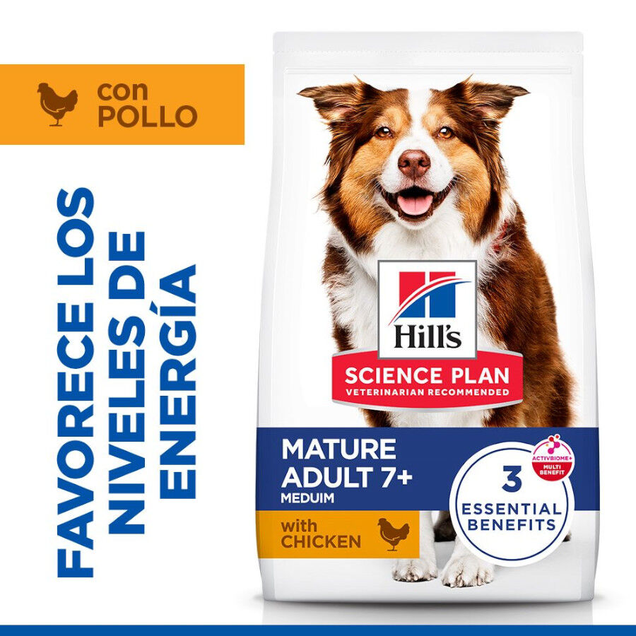 14 kg Hill's Science Plan Mature Adult Medium Pollo pienso para perros, , large Imagen numero 2