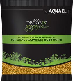 Aquael Aqua Decoris Sustrato Natural Cuarzo amarillo para acuarios