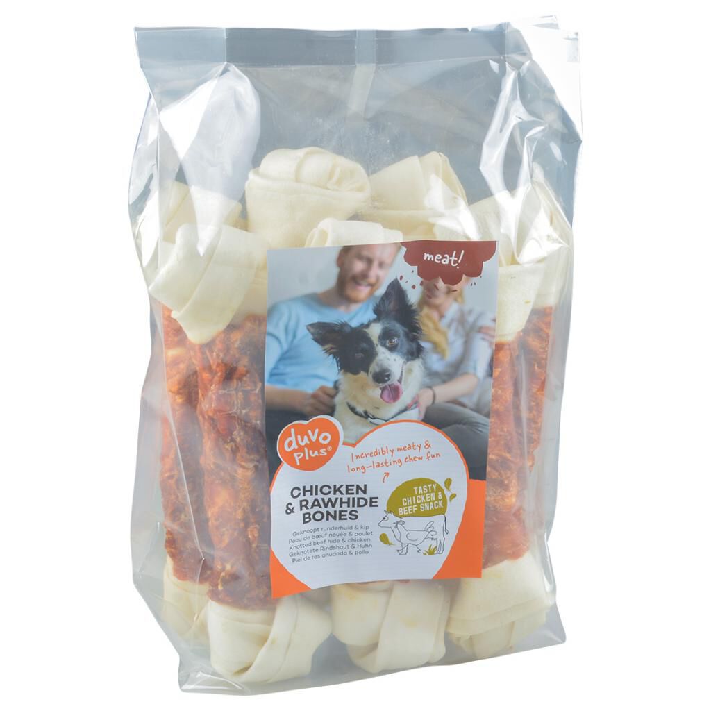 Duvo Hueso de Pollo y Piel Natural para Perros thumbnail