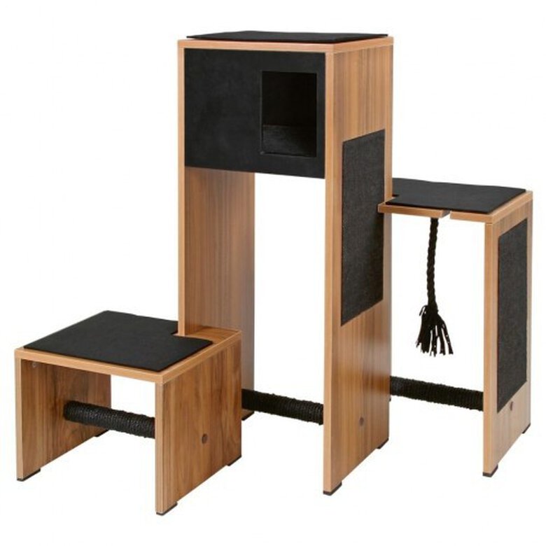 Muebles rascadores Kerbl Ambiente para gatos color Negro, , large image number null