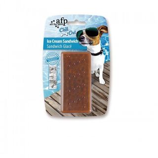 Helado sandwich Afp Chill Out para perros color Marrón