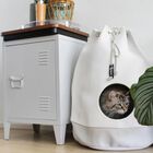 Cama/Bolso District70 Casa para gatos color Merengue, , large image number null