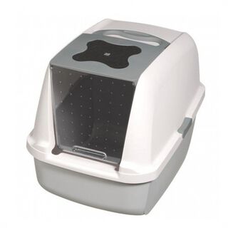Arenero Catit gris para gatos