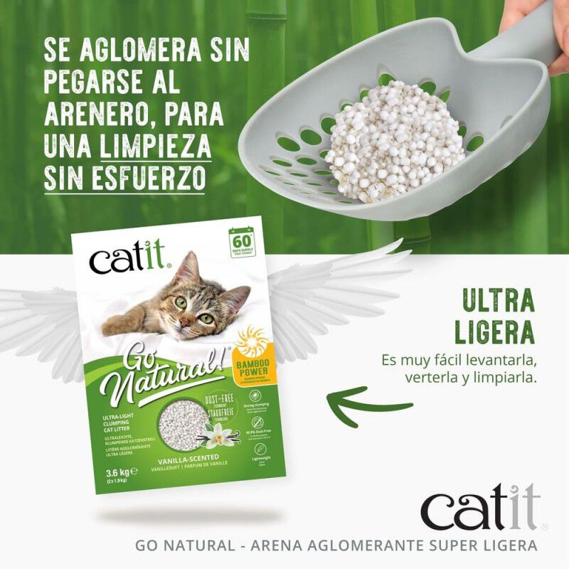 Catit Arena Aglomerante de bambú para gatos thumbnail