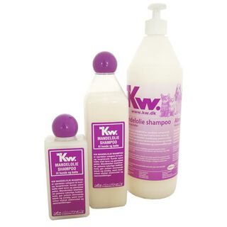 Kw Champú aceite de almendras para perros y gatos