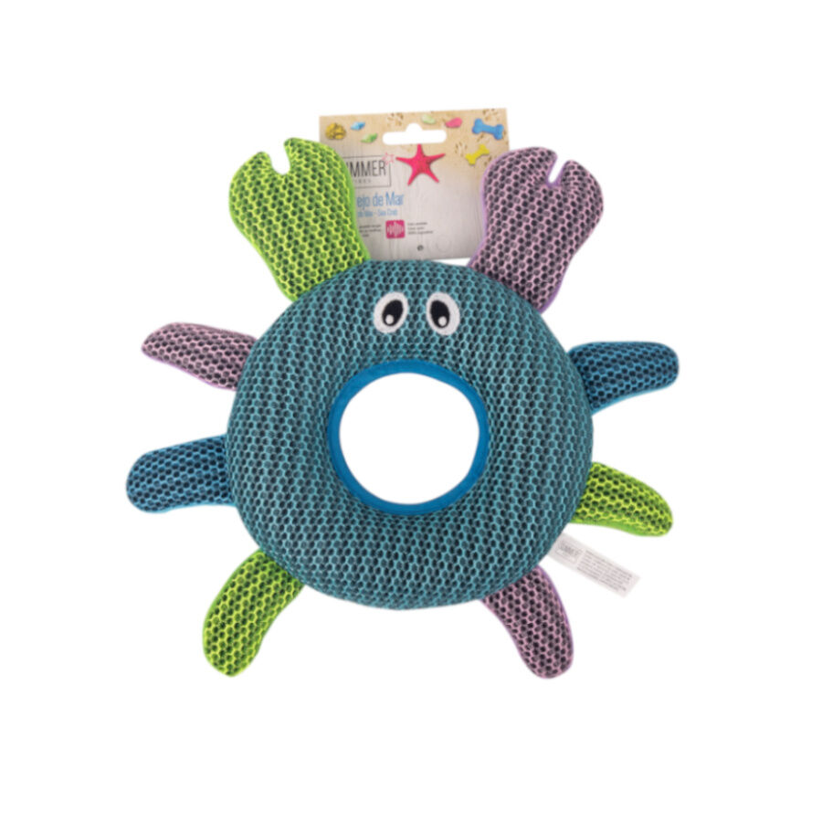 Summer Vibes Mesh Cangrejo juguete para perros, , large Imagen numero 1
