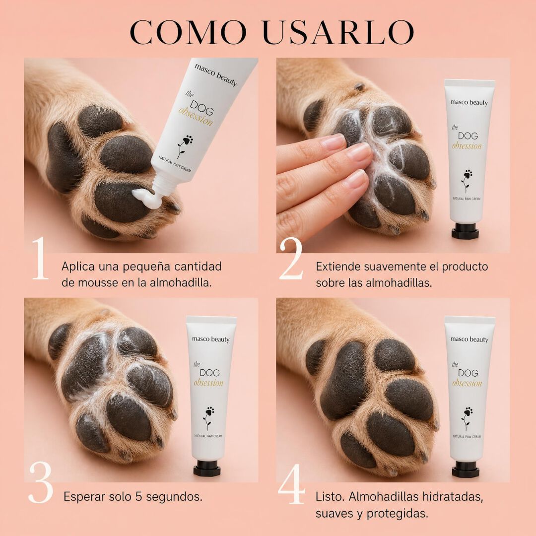 Crema Protectora de Almohadillas para perros &middot; Protecci&oacute;n frente al asfalto caliente y suelo abrasador &middot; Repara, hidrata y refresca patas secas y agrietadas &middot; Verano &middot; Hecho en Espa&ntilde;a, , large Imagen numero 5