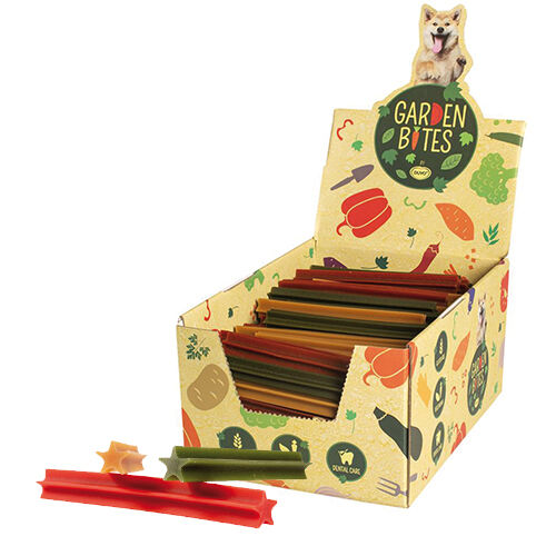 DUVO GARDEN BITES VEGGIE DENTAL STICKS (BLISTER T-L 16 CM 420 GR ( 14 UNI )), , large Imagen numero 2