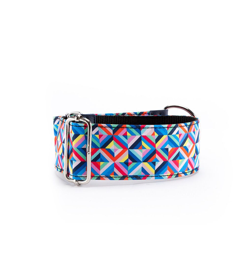 Pamppy galgo speedy psychedelic collar regulable multicolor para perros, , large Imagen numero 2