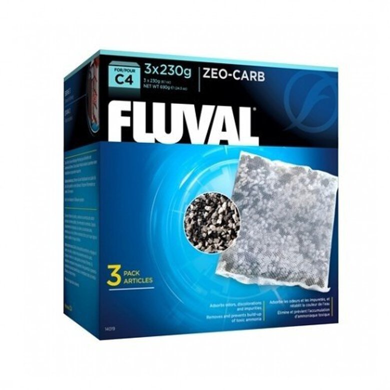 Esponja de filtración Fluval C4 Zeo Carb, , large image number null
