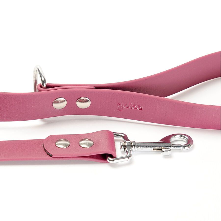 Gotoo Correa Biothane roja vino para perros, , large Imagen numero 6