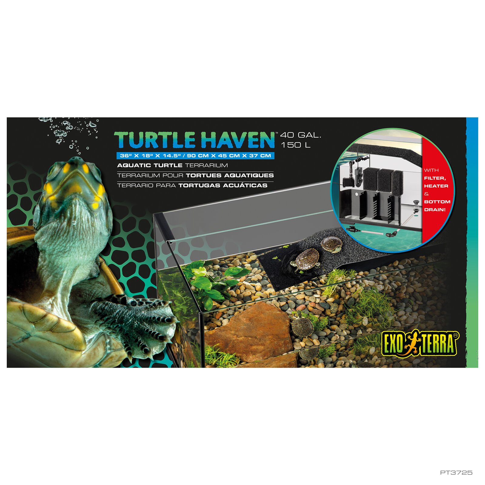 Exo Terra Kit Turtugero Turtle Haven, , large Imagen numero 4