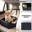 COSTWAY Asiento de Coche para Perros Peque&ntilde;os y Medianos, Transport&iacute;n Perro Coche con Correa de Seguridad, Bolsillos de Almacenaje, Base Antideslizante y Funda Lavable, 50 x 46 x 30 cm (Negro), , large indicador imagen numero 4