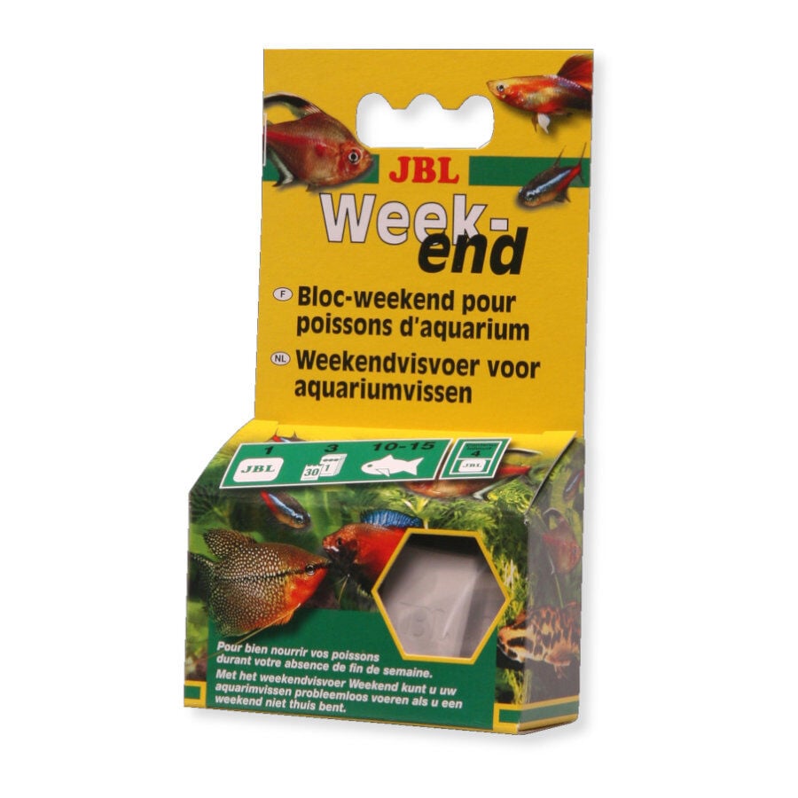 JBL Weekend Bloque de Comida para peces ornamentales thumbnail