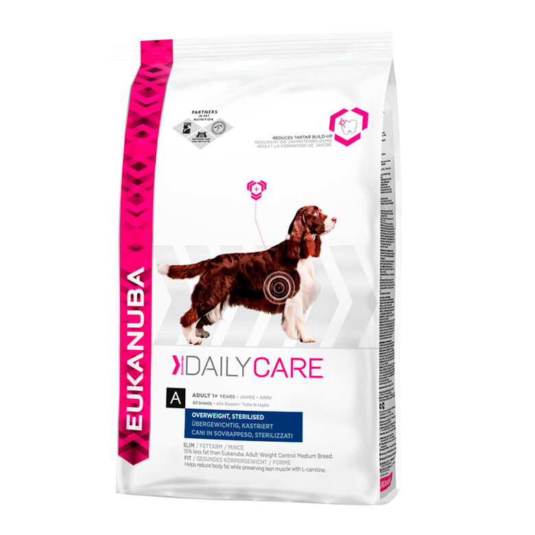 Eukanuba Adult Daily Care Overweight Sterilized pienso para perros, , large image number null