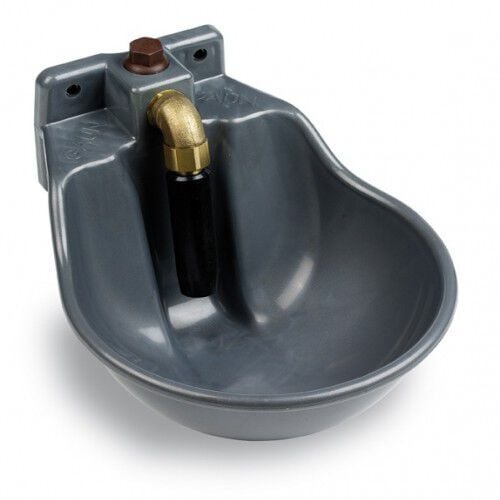 Bebedero de ABS con empujador para caballos y vacas