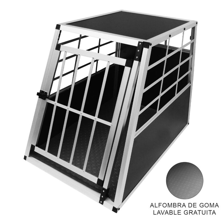 Jaula de Coche para Mascotas - Puerta Grande Individual, , large image number null