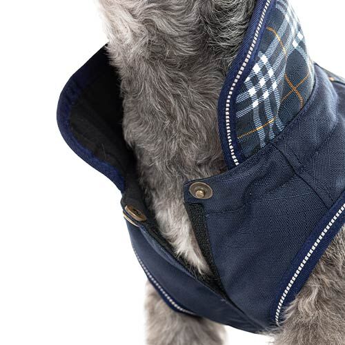 Ibañez Abrigo + Scott Breathe Comfort Marino 60CM para perros thumbnail