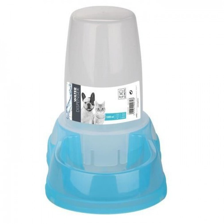 Dispensador de agua para perros y gatos color Azul, , large image number null