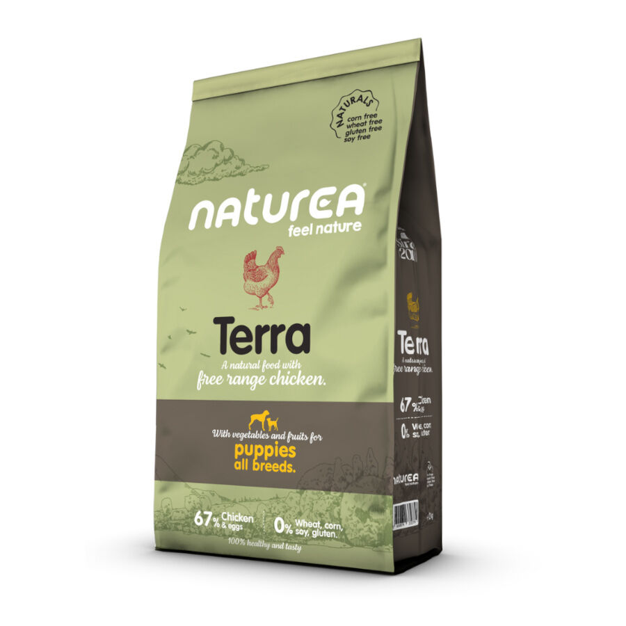 2 kg Naturea Terra Puppy Pollo de Corral pienso para perros, , large Imagen numero 1
