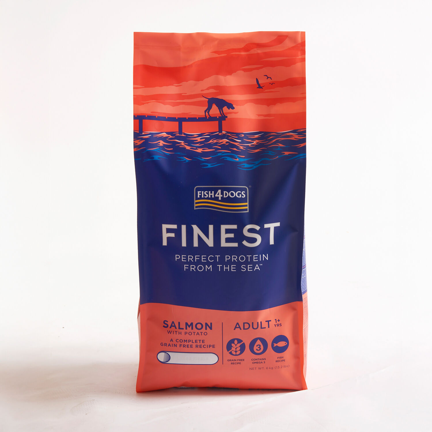 Fish4Dogs Pienso para perro adulto sin cereales &ndash; Salm&oacute;n y patata, , large Imagen numero 2