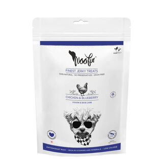 Pawfect Delicias de carne seca: pollo y arándanos