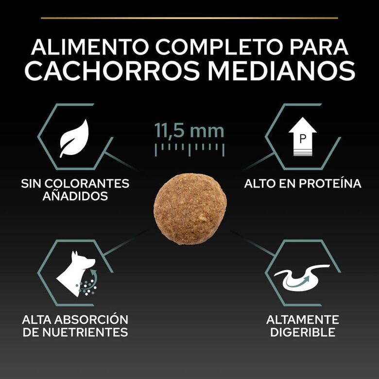 Pro Plan Puppy  Medium Digestión Cordero pienso para perros thumbnail