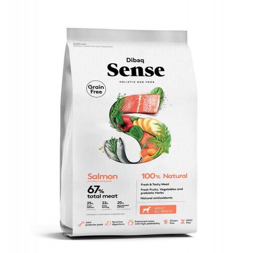 Pienso Dibaq Sense Grain Free para perros sabor Salmón
