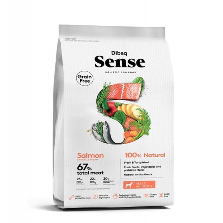 Pienso Dibaq Sense Grain Free para perros sabor Salmón, , large image number null