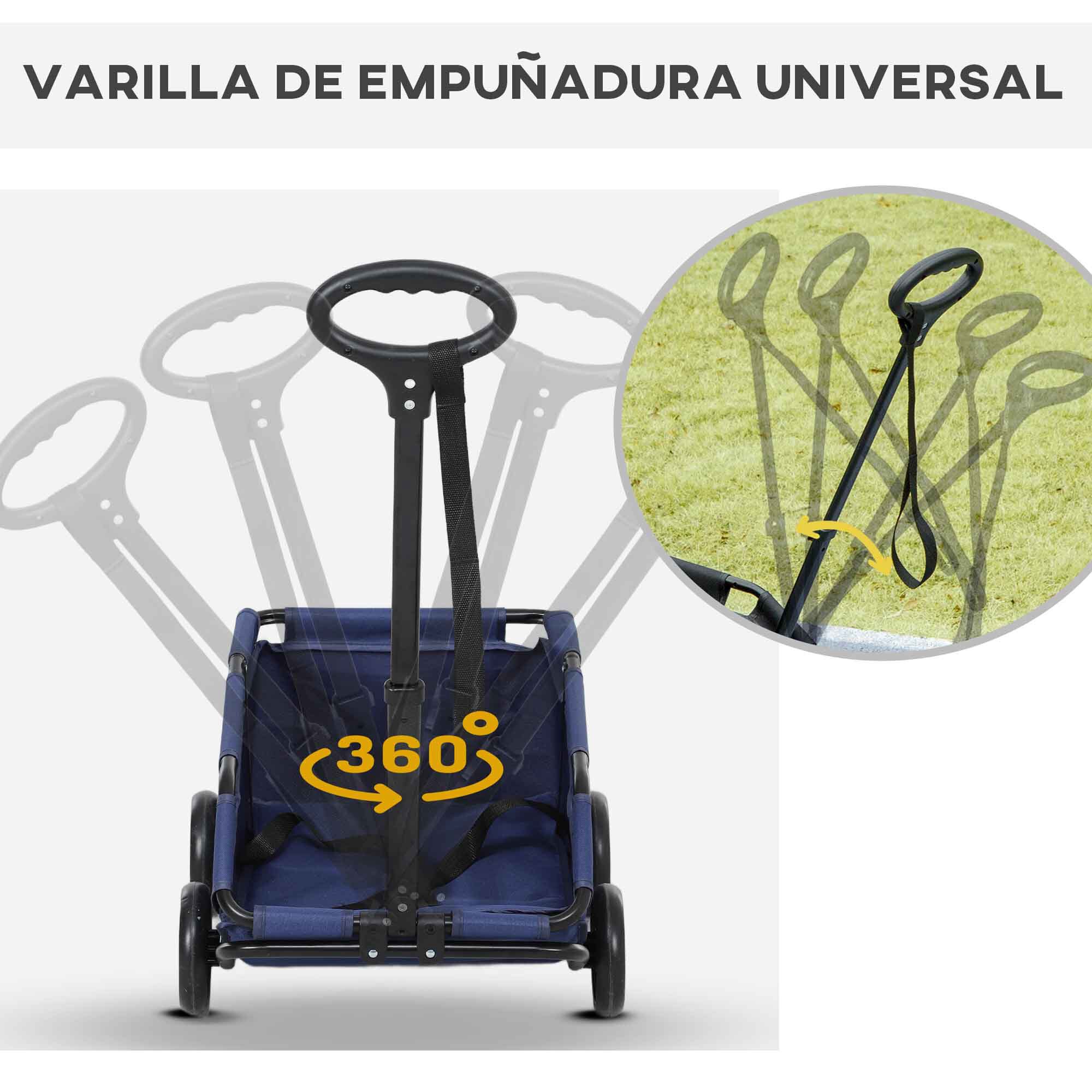 PawHut Cochecito para Perros Azul thumbnail